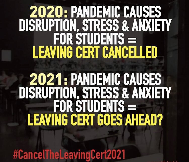 cuan420's tweet photo. #canceltheleavingcert2021 #LeavingCert2021 #LeavingCert #wewantanoption #makepredictedgradesoptional #wedeserveachoice @NormaFoleyTD1 @LeoVaradkar @Cert2021 @20216th https://t.co/QbcQU9RmAu
