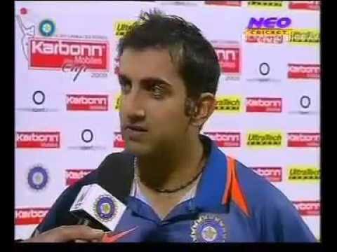Gautam Gambhir's highest score in ODIs is 150 not outIndia were chasing 316 runs & India lost 2 wickets for 23 runs. India went on to win the match by 7 wicketsGG won man of the match award but he gave it to Virat Kohli who had scored his maiden century in that match