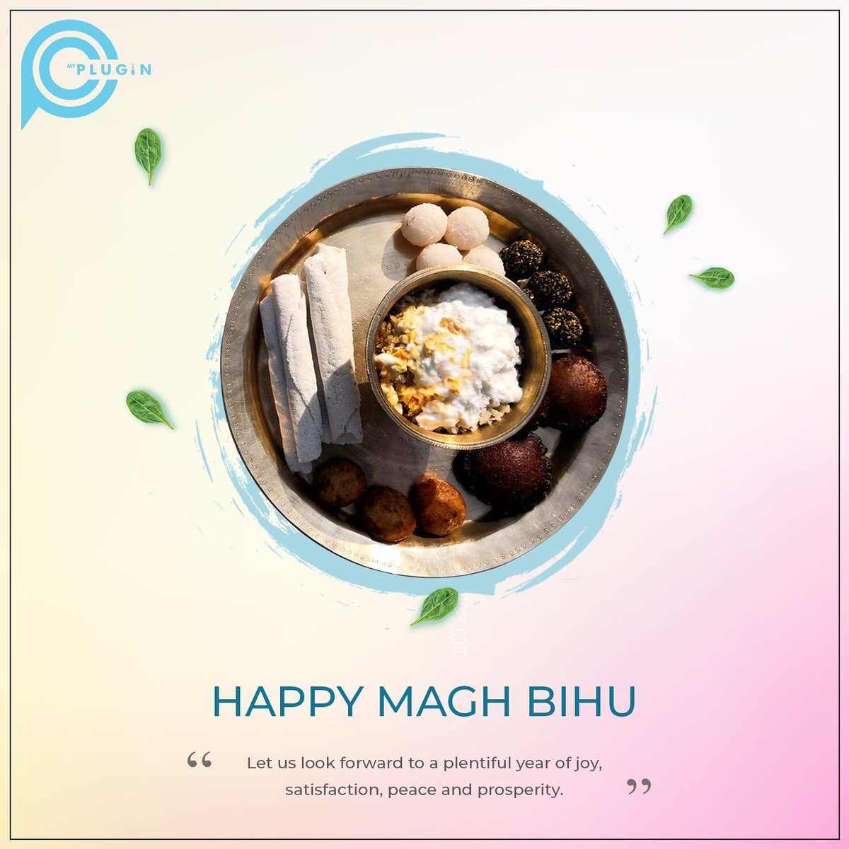 my_plugin's tweet photo. May this festival of harvest bring along lots of happiness and success in your life….. Sending you warm wishes on the occasion of Magh Bihu!!!
.
.
.
#myplugin #maghbihu #festival #ocassion #festiveseason https://t.co/wHCzhkM08H
