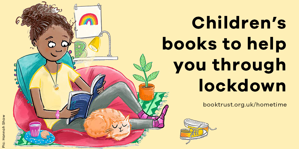Booktrust's tweet image. Whether you want a break from homeschooling or just want to dance around the kitchen with your little ones, children's books can be such a source of comfort and joy! 

We've put together lists of books to get you through lockdown on #BookTrustHomeTime: booktrust.org.uk/hometime