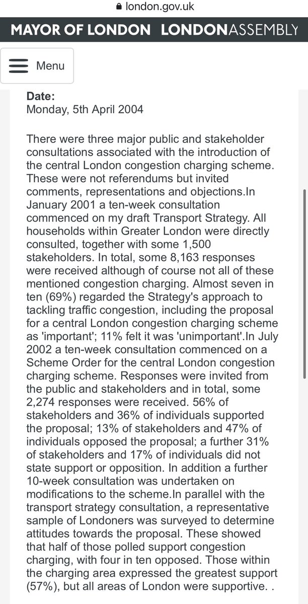 adamtranter's tweet photo. Bus lanes, the congestion charge, indoor smoking bans. All of these policies brought significant objectors - but experts knew they had to happen because they work. It takes time to adjust but these policies are rarely mentioned now.

The same will be true of cycle lanes and LTNs. https://t.co/onQ2DAVgid