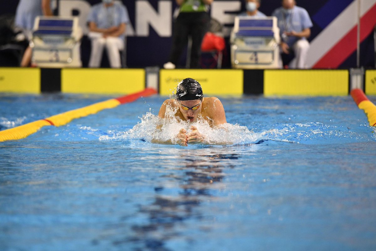 [#Sport]🥇 Félicitations à Alex Portal, sportif de haut niveau et étudiant à <a href="/UniversiteCergy/">CY Cergy Paris Université</a> pour sa performance exceptionnelle aux championnats de France #handisport de #natation à Angers, en décembre dernier 🏊‍♂️👏
▶️ Retrouvez son itw ici : bit.ly/3qmA2Yh