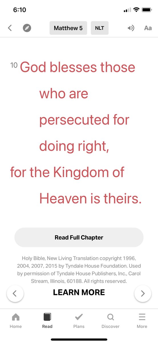 BrysonMotor's tweet photo. God blesses those who are persecuted for doing right, for the Kingdom of Heaven is theirs. https://t.co/wmK35zUZUG
