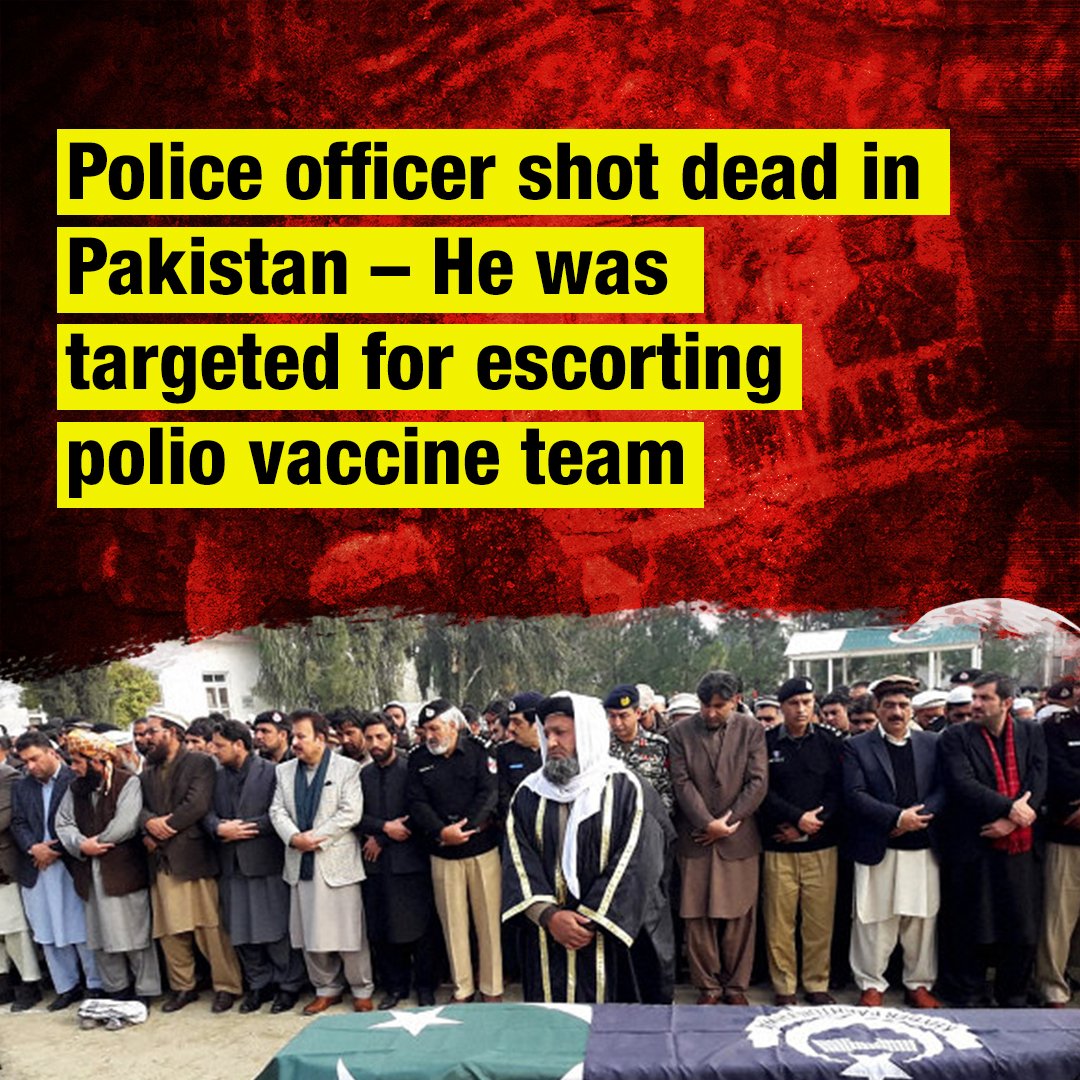 Michelmark9's tweet photo. @celynebd
@AudeGodfryd
The recent killing of the policeman in front of polio team has sparked fears that any drive to inoculate the population against the coronavirus will also run into problems. #AntiHumanityPakistan https://t.co/1Eq3roNyHs