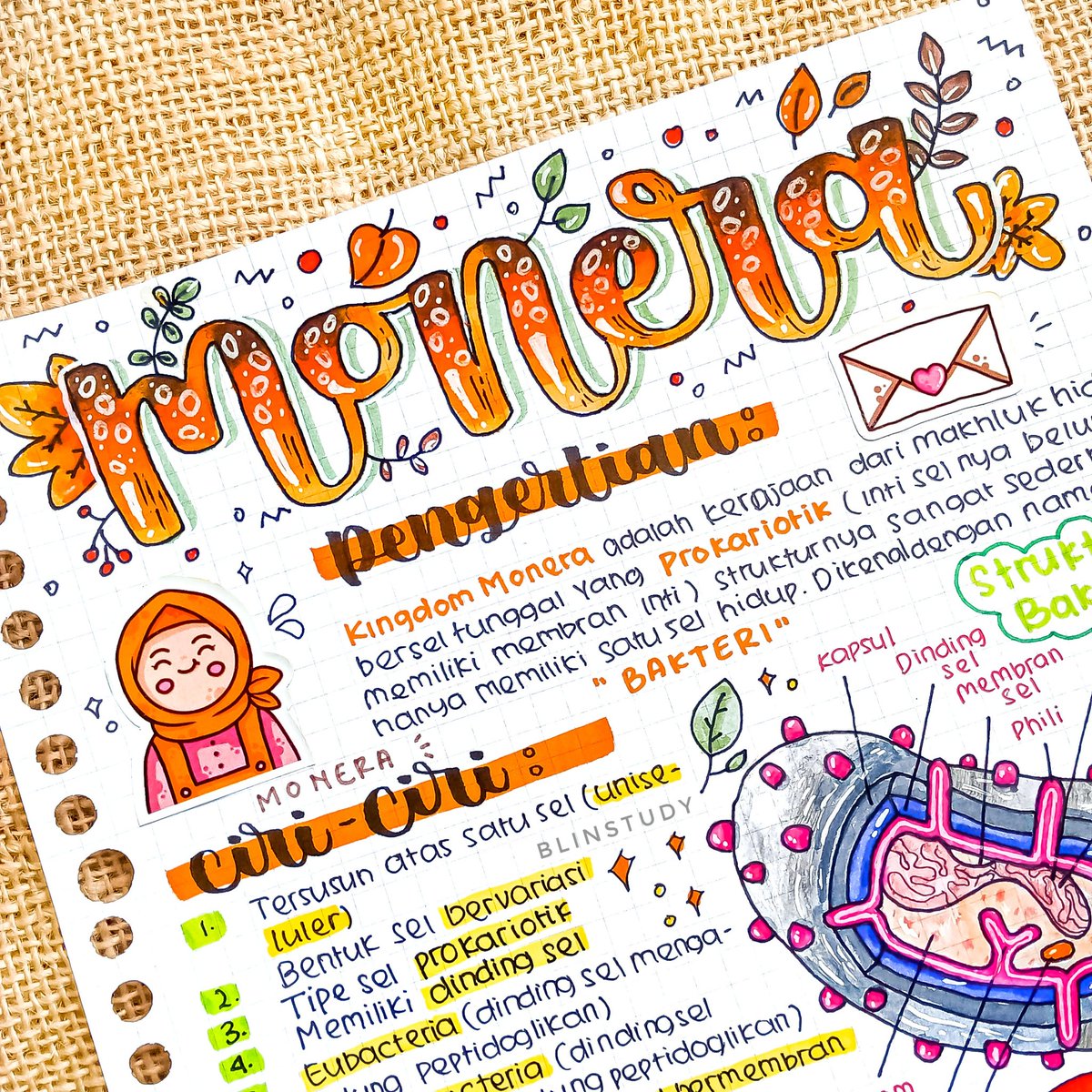 🖍️ 𝙈𝙊𝙉𝙀𝙍𝘼 — Biologi — Kelas 10 🍑 Like/rt || feel free to use✨