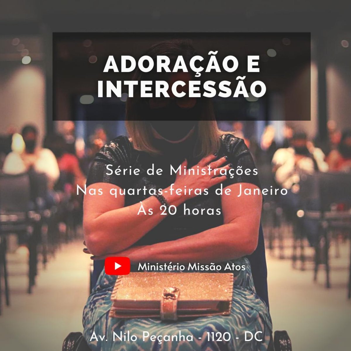 M_MissaoAtos's tweet photo. Venha e traga um convidado!!! https://t.co/qkUlNQvKpT