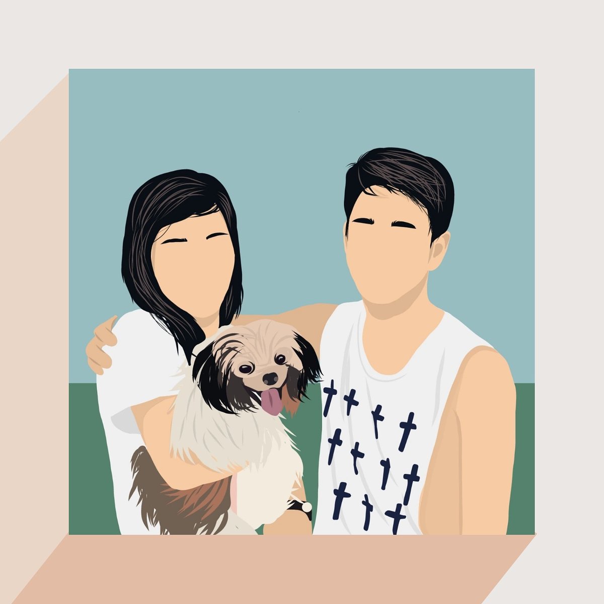 trishartsy's tweet photo. Fur-ever! πΆ
πΌ Open for commission πΌ
#ArtByTrisha #illustrationsph #illustratoroninstagram #minimalillustration #vectorart #commissionart #commissionph #giftideas #minimalist #creativity #digitalart #artcommissionph #worldwideartsharing #digiart #adobeart #vectorillustration https://t.co/Ivq1FdZXlS