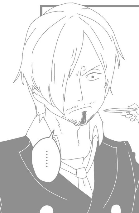 Skebでサンジを描いたことでさらにサンジのSkebが届くという素敵な循環。がんばる! 