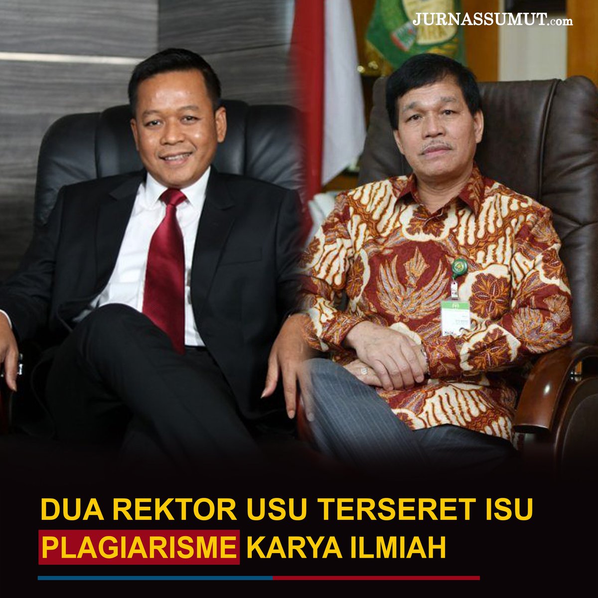 LkFadli's tweet photo. Rektor USU terseret kasus Plagiat Karya Ilmiah.
#RektorUSU #Plagiat #RuntungSitepu #MuriantoAmin #Plagiarisme #Jurnas #Jurnassumut #Jujurdanbernas #Sumut #Usu #JokowiDiVaksin https://t.co/1tTawqyhnM