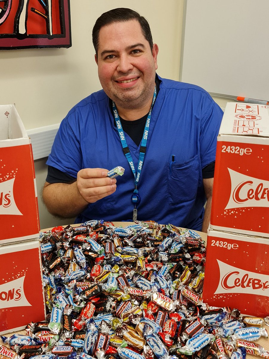 HUHprocurement's tweet photo. A massive thank you to @CTCommentator for these chocolates 🍫😍  They are on the way to our 'wobble room' for our dedicated staff. 😷😁 #chocolatehelps @NHSHomerton @HomertonHope @happeningathom @NewcombLibrary @KensingtonRoyal https://t.co/b4KVM00Yat