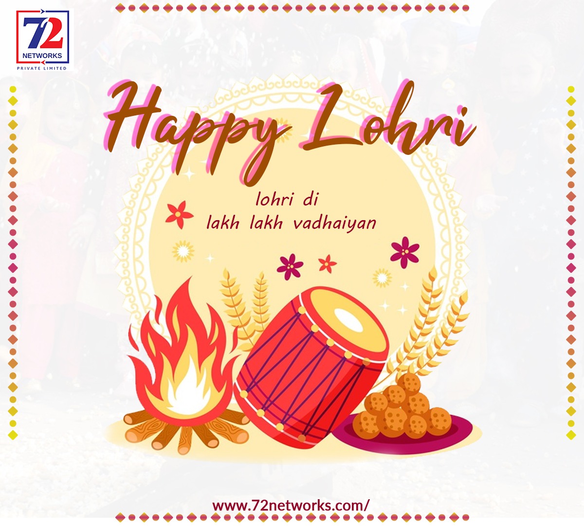 72networks1's tweet photo. Wishing this harvest season brings happiness and prosperity to you and your family.

Happy Lohri!

#lohri2021 #HappyLohri2021 #HappyLohri #lohrifestival #72networks #logistics #logisticscompany https://t.co/ChvPkAIRaY