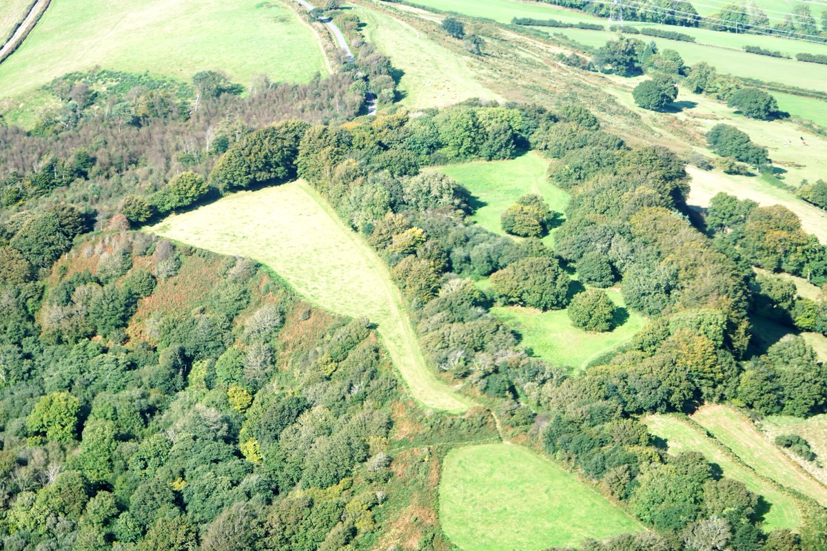 It's  #HillfortsWednesday and, following government advice, we're staying local Here's the tree-lined ramparts of Coney's Castle  @nationaltrust  @DorsetAONB, no more than a 7 mile cycle ride from our own tribal territory Pre lockdown photo © Jo and Sue Crane