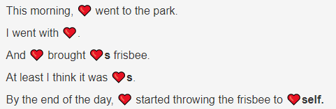 how do you use emoji pronouns?whenever you want to refer to someone, just put the emoji as their pronoun !! if needed, you can add an S or Self at the end, just like other pronouns !!for example, here are my emoji pronouns used in sentences!