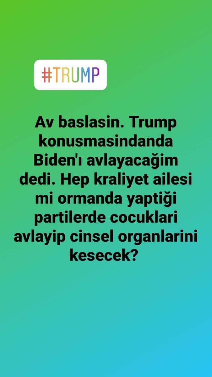 utemelkuranyah1's tweet photo. Trump dün gece yaptığı konusmada #biden ı avlayacağını söyledi. Azledilmesine bakmayın. Gitse de gene de hakkini arayacak. O sekilde aciklama yapti cunku. #TrumpBanned #NationalGuard #Biden #CabalTakeDown https://t.co/Q9RqBJFwkK