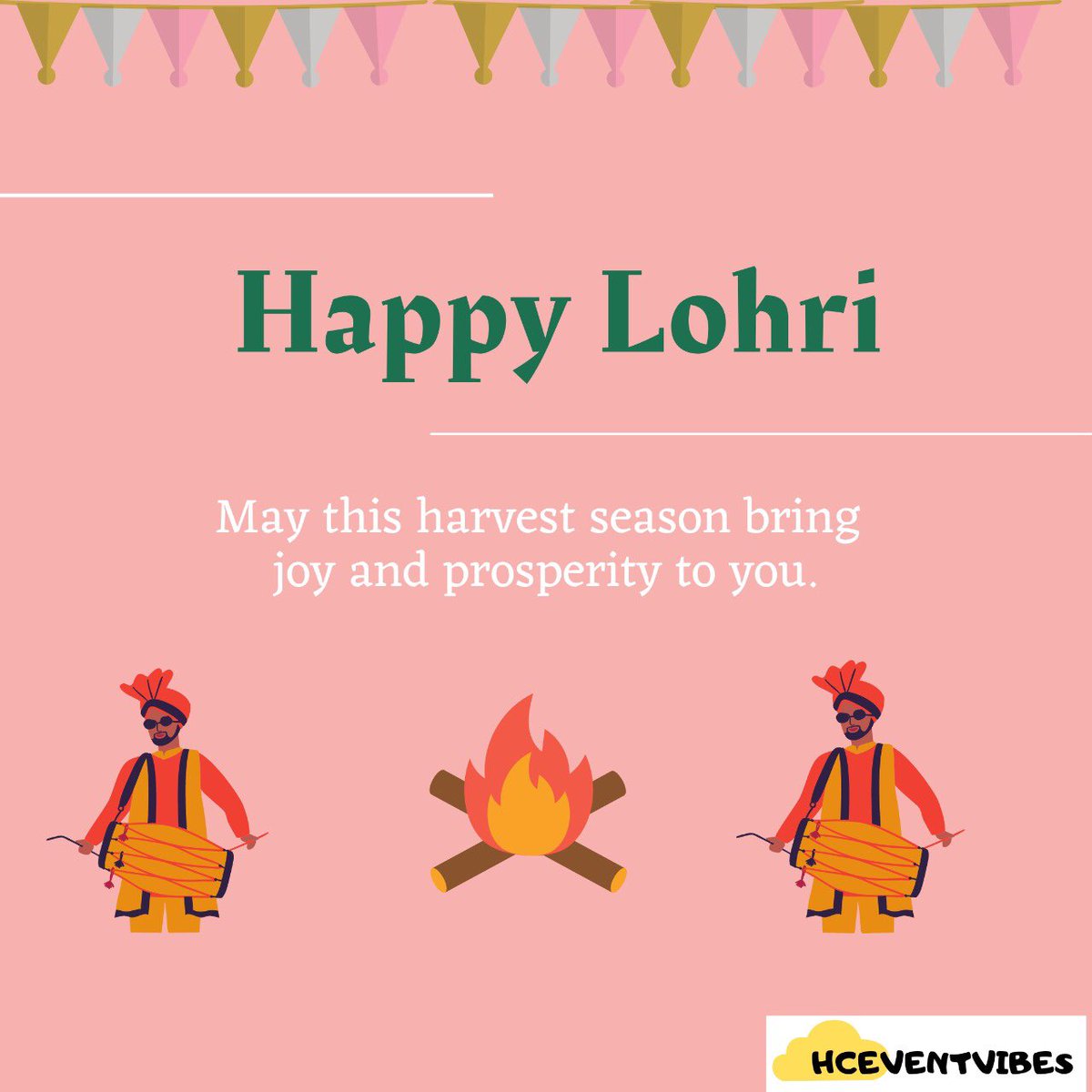 HcEventvibes's tweet image. Happy Lohri