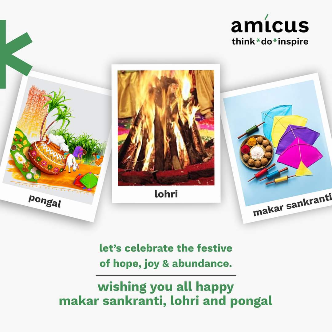 amicusglobal's tweet photo. Wishing this harvest season brings a smile to light up your face and you enjoy the year with a bang. 
#HappyLohri #Amicus #HarvestSeason #Lohri2021 https://t.co/rB7TNdbN9j