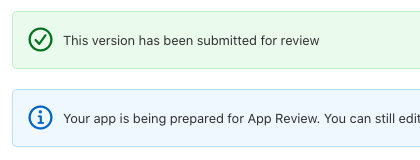 Submitted to the appstore for review! 
