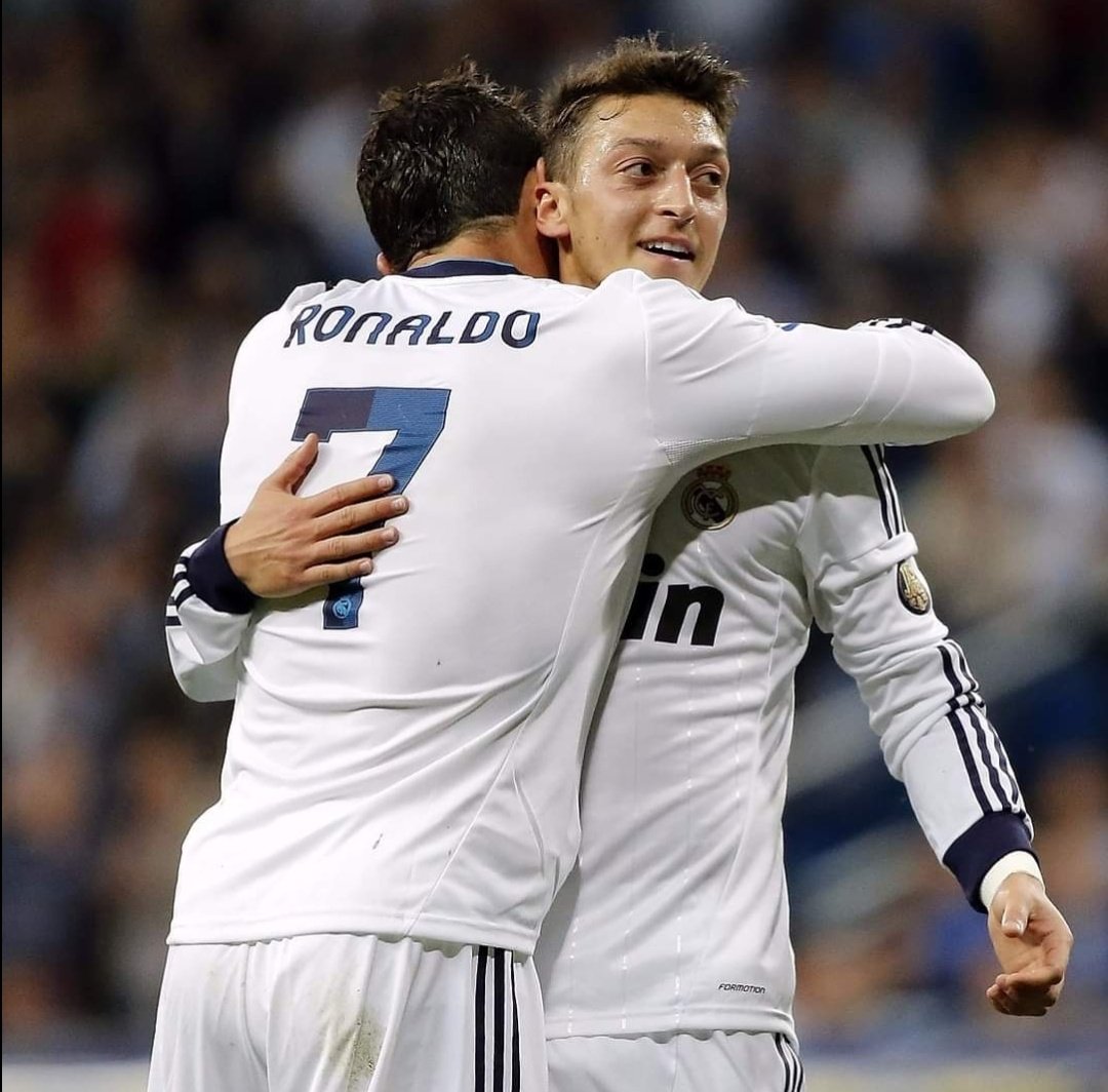 Mesut Özil provided ronaldo with 27 assists during his time in Madrid, only Karim Benzema provided Ronaldo with more assists than him during CR7’s time at Madrid. The difference? Benzema played with Ronaldo for 10 seasons, Özil just 3."Özil made me the world's best striker."