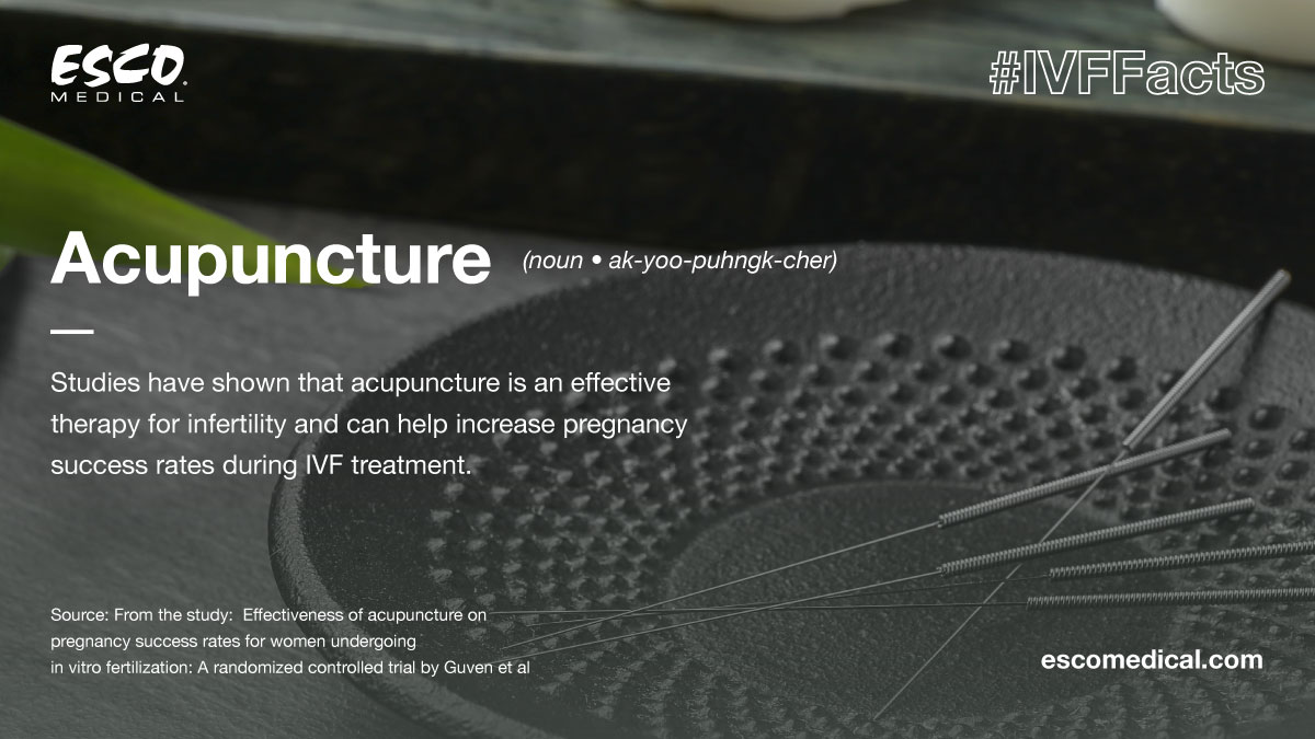 EscoMedical's tweet photo. #IVFFacts: Acupuncture can increase your IVF success rate.

Source: https://t.co/E5XQUCYTke

#Acupuncture #IVF #IVFtreatment #Infertility #IVFEquipment https://t.co/aEx1YwFv77