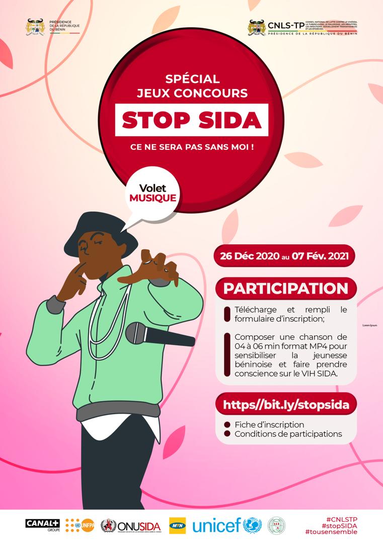 gouvbenin's tweet photo. #StopSIDA #TousEnsemble #CNLSTP

🎁 SPÉCIAL JEU-CONCOURS 🎁

Jusqu'au 07 février 2021, participez à la 2e édition du Spécial Jeu-Concours "Stop SIDA! Ce ne sera pas sans moi"

Participez dans la rubrique de votre choix et envoyez vos productions à l'adresse: cnlstp@presidence.bj https://t.co/0woQbUss0A
