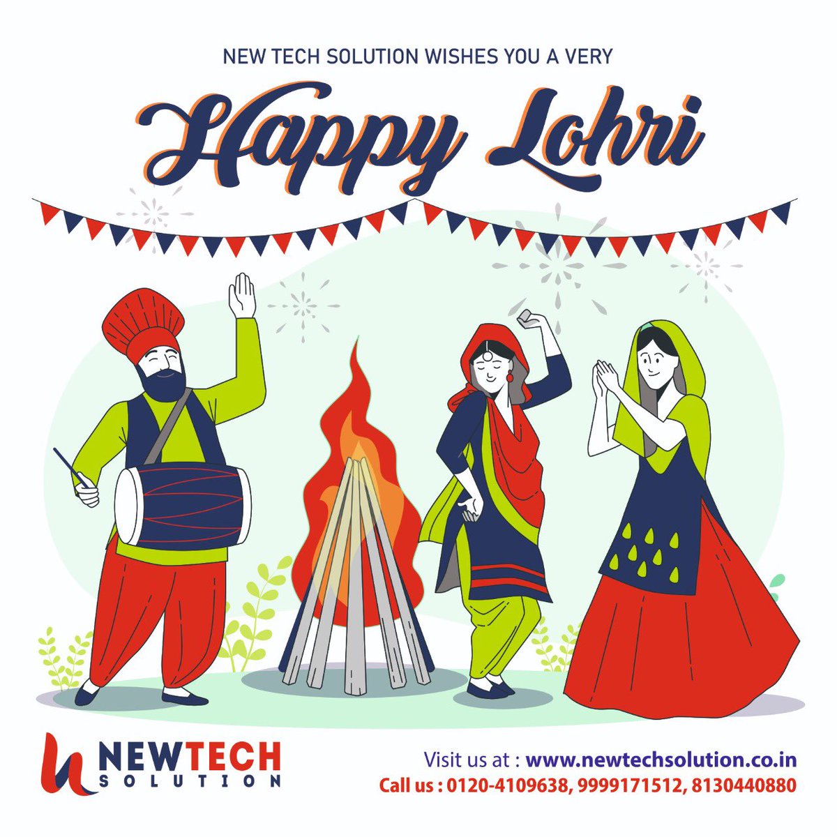 newtechteam's tweet photo. “May the Lohri fire burn away all the sadness out of your life and bring you joy, Happiness, and Love. 
New Tech Solution Team Wishing a Very Happy Lohri to You and Your Family”

https://t.co/YyMsjSKXrc 

#Lohri #Lohri2021 #lohricelebration #Lohrifestival #लोहड़ी #HappyLohri2021 https://t.co/y6twEk0h47