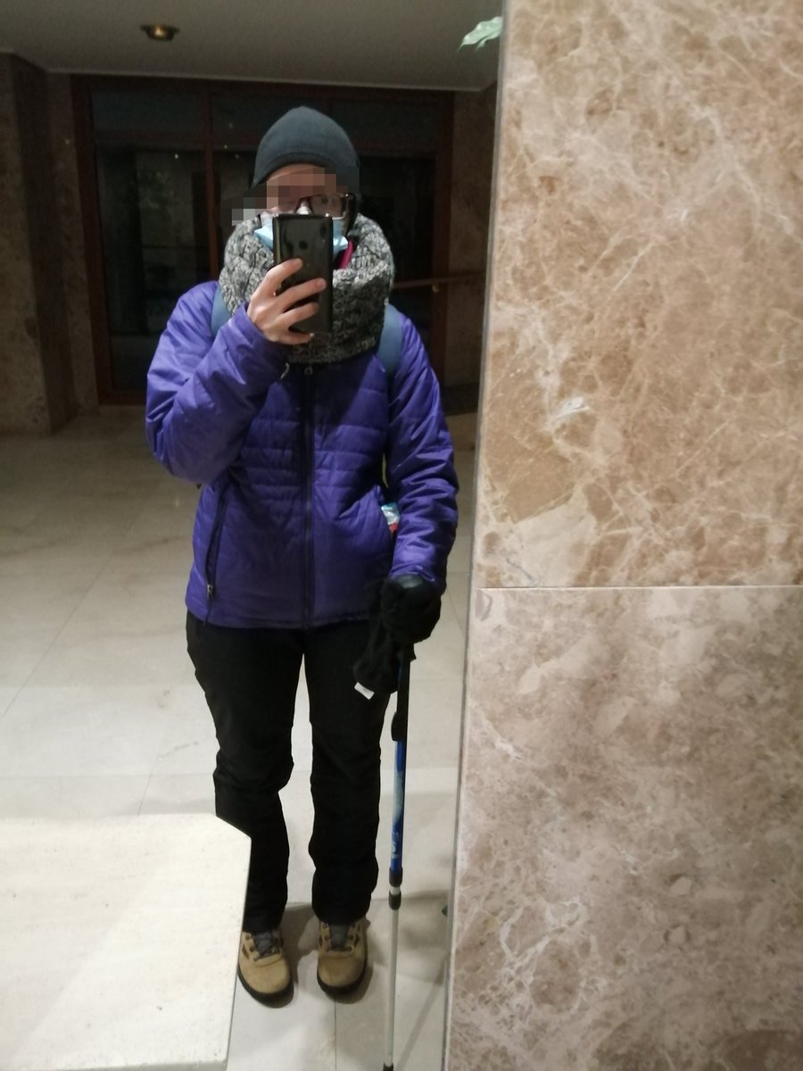 anadeph's tweet photo. Pues hala, a currar. Dos horas de transporte público porque "debido a una incidencia en línea el servicio no se presta con normalidad". Y aún me queda paseíto del metro al hospital #YaTeValeFilomena 😭😭😭 https://t.co/BBnO1YxKV9