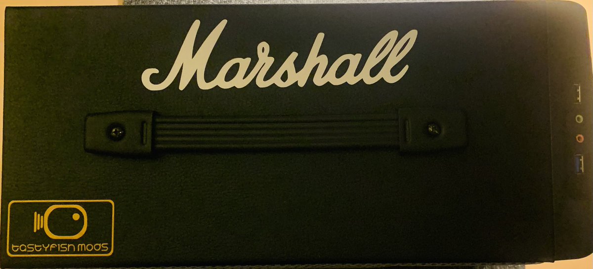 tastyf1shmods's tweet photo. Any guitar or music enthusiast will love this mod. #pcmod #pccasemod #pcbuild #custombuild #marshall #pccase #custompc #custompccase Visit https://t.co/whmIJk09n8 for more info https://t.co/1fwcNwzcIJ