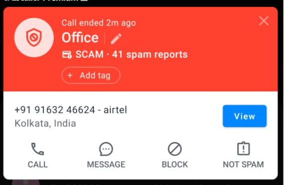 So the caller has my name, mobile, address, and purchase details from  @amazonIN (or a seller on the platform?). And  @KolkataPolice and  @TheOfficialSBI - please note the SBI Kolkata bank details, phone numbers, and Kolkata contact address (may be fake). Can you act on these?