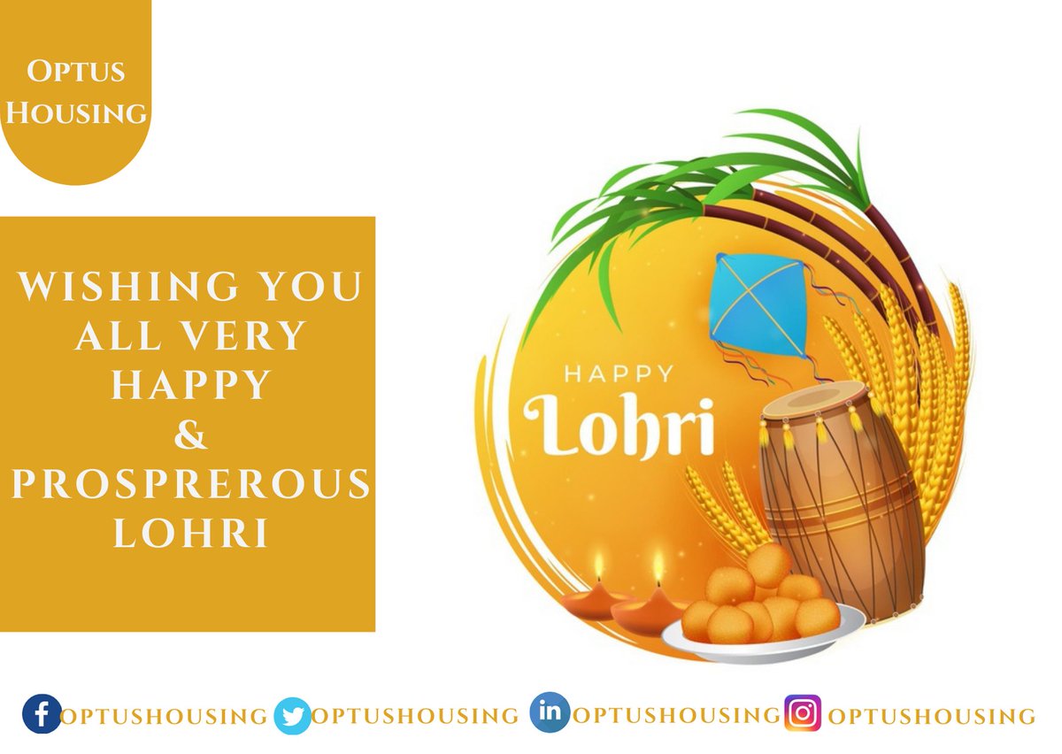 optushousing's tweet photo. ๐ข๐ฃ๐ง๐จ๐ฆ ๐๐ข๐จ๐ฆ๐๐ก๐ !!
May this festival bring you and your family happiness and prosperity. Happy Lohri!
#InnovationBeyondThinking #HappyLohri #Lohri2021 #optushousing https://t.co/IyNBHmECBb