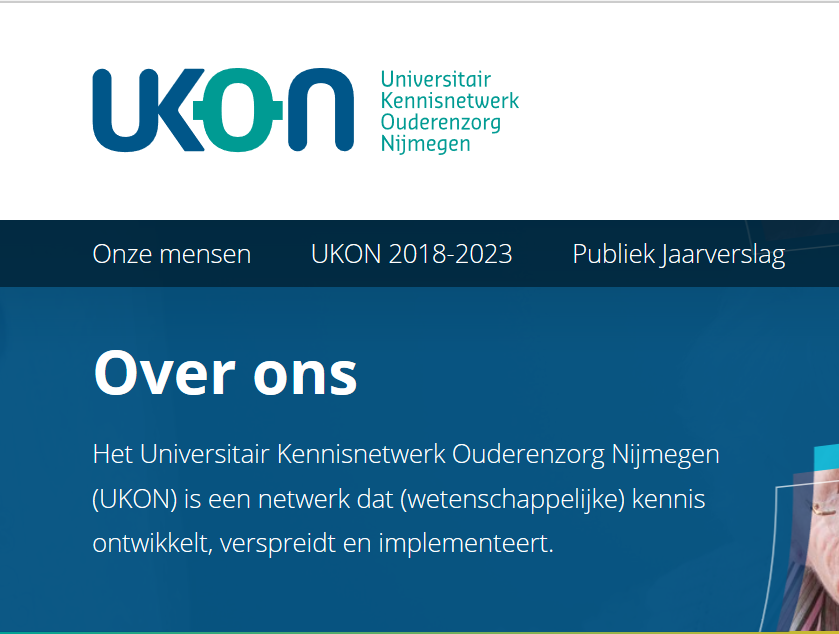 #Charim is toegetreden tot het Universitair Kennisnetwerk Ouderenzorg Nijmegen (#UKON). Het UKON is een actief onderzoeks- en kennisnetwerk binnen de zorg.