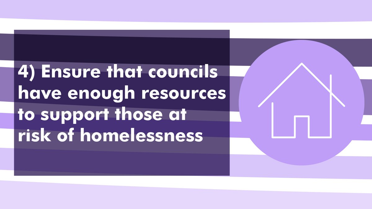 Govt needs to ensure that councils have enough resources to support households at risk of  #homelessness – this includes proper resourcing for local welfare schemes, which play a vital role in alleviating financial hardship. #ReThinkLocal