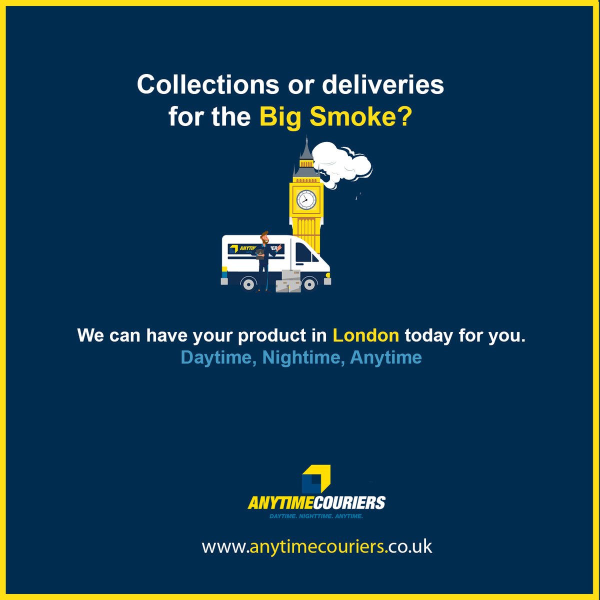 AnytimeCouriers's tweet photo. Same day collections and deliveries throughout the UK and Northern Europe - continuing to operate throughout lockdown - https://t.co/x0gAL2lGHS
#logistics #supplychain #yorkshire #ukdelivery #eurodelivery https://t.co/M9zaew0yRa