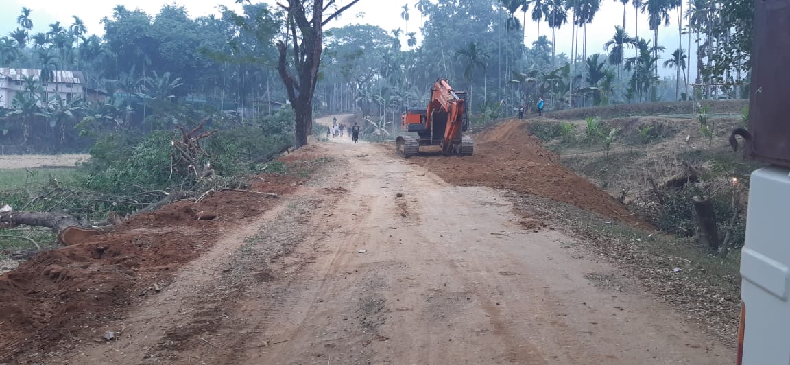 SangmaConrad's tweet photo. Ongoing work of the Rongjeng-Mangsang-Adokgre Road funded under #NLCPR Scheme of the @MDoNER_India.
@DrJitendraSingh @NEC_GoI https://t.co/veaR46SxOj