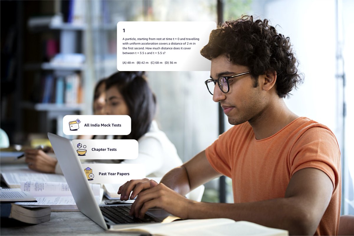 AmazonNews_IN's tweet image. 🚀 We’re delighted to announce the launch of Amazon Academy, an online test-prep offering for engineering college aspirants.
With curated content, live lectures & assessment material developed by experts, it will enable students to achieve a winning edge.
blog.aboutamazon.in/our-business/a…