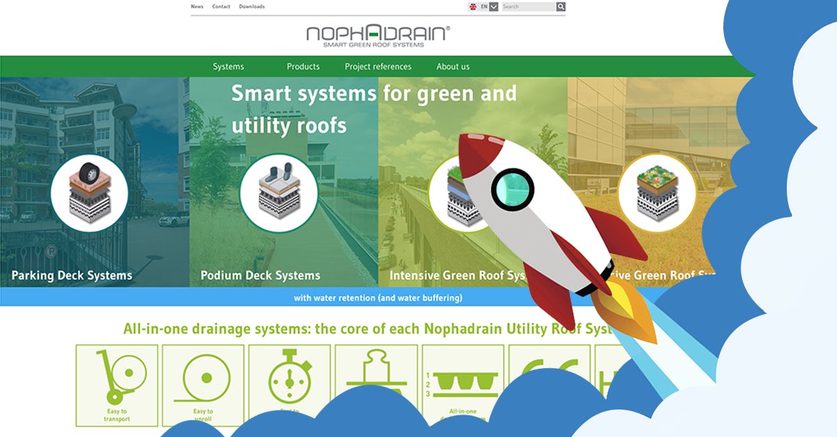 Nophadrain's tweet photo. 🚀 💻 | Nophadrain launches renewed website

We are excited to inform you that we have gone live with our newly designed website. Check it out now: https://t.co/ofwLoxUhkT.

There's even more to be dropped soon.💧

#greenroofs https://t.co/6ljhNqv7j4
