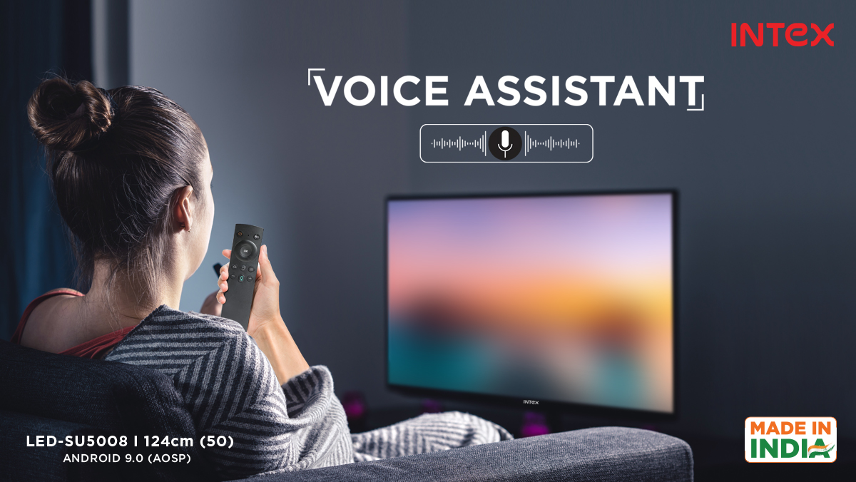 IntexBrand's tweet image. User-friendly bluetooth remote handset of LED-SU5008 is enabled with speech recognition for smooth browsing! 

Click to know more - bit.ly/2XuItnS

#IntexLED #UHDTV #LEDTV #SmartTV #AndroidTV