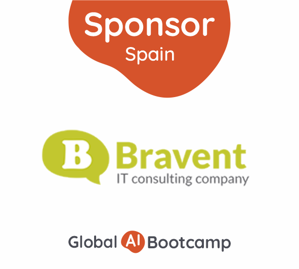 GaibSpain's tweet photo. También queremos agradecer el patrocinio de @bravent que ha querido sumarse el evento de #AI mas interesante del año el próximo 16 de enero 2021. Todo un placer. #GlobalAICommunity #GlobalAIBootcamp #AI https://t.co/NoWBfq1d9b
