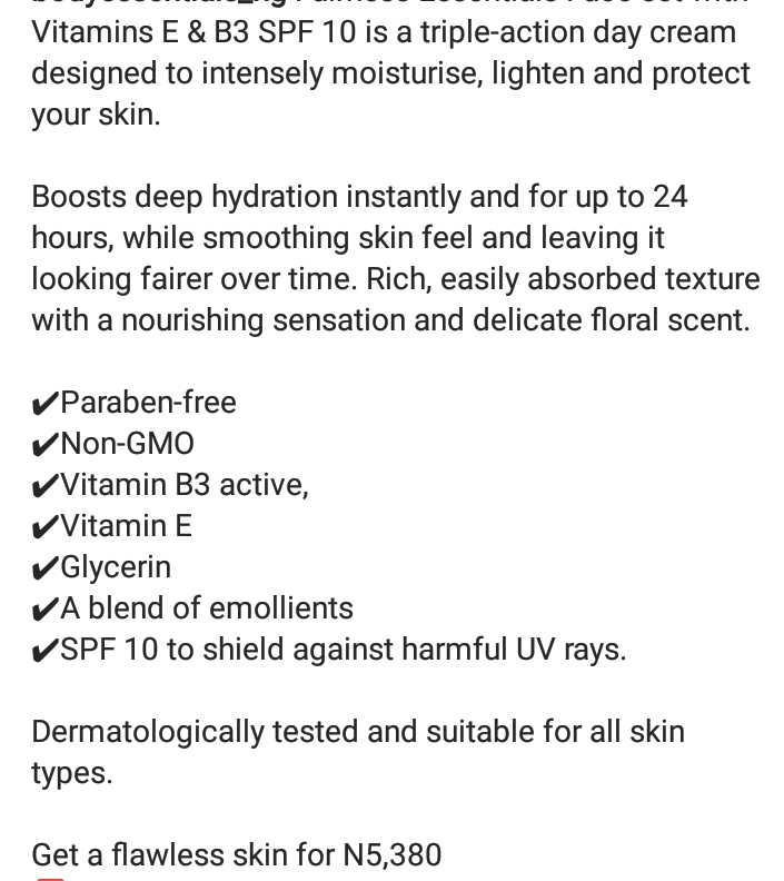 tripleocosmetic's tweet photo. Una good morning.I beg who dey house? Come outside come watin i dey sell so dat i no go beg 4food.Biko,DanAllah,Pls,Ejoo. #skincare #enssetials #bodycream #facelotion #scrub #mask #fairskin #Retweeet @RBiakpara @nite_angel98 @Bolabee4udvd @Tutsy22 @AyodeleToyota @StillIRise_X0 https://t.co/MgoVzHZeDh