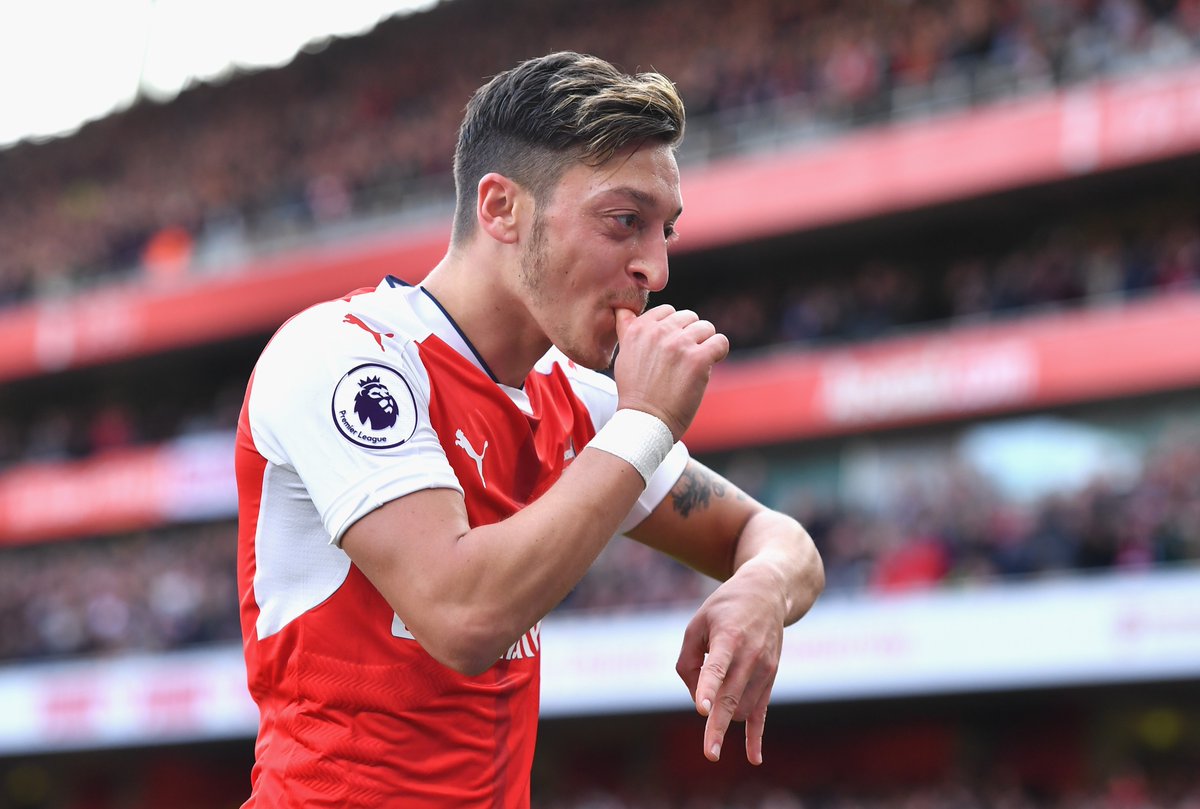 In may, against Sunderland, Özil created 12 chances for his teammates, more chances than any other player has ever created in a Premier League game since records began.I will go as far as saying, he has now surpassed me." Dennis Bergkamp.