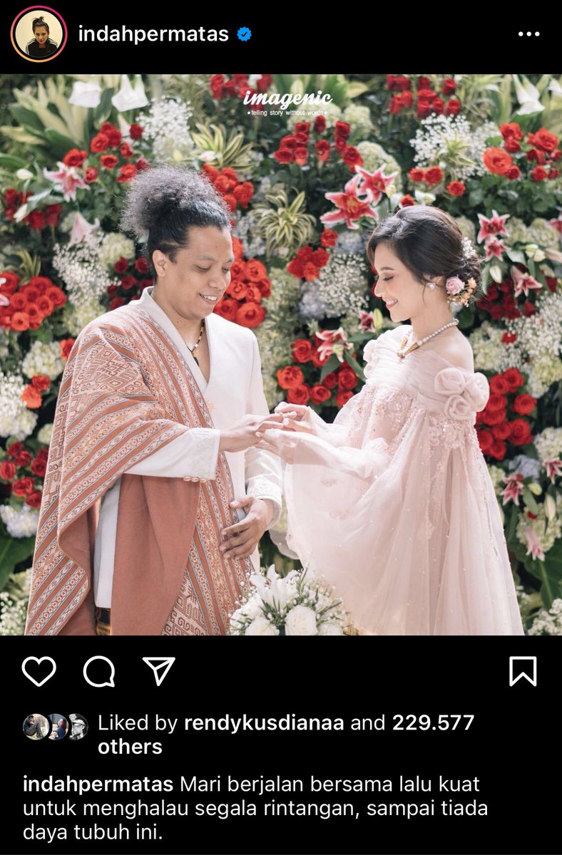 andy_sugiyant's tweet photo. Semoga langgeng bro Ari n Indah... semoga lekas mendapat restu...gw yakin lu pasti punya niat yg baik untuk membahagiakan Indah dan pasti tidak ingin menyakiti perasaan orang Tua Indah sedikitpun..tetep berjuang kawan... Semoga kalian selalu dalam lindungan Tuhan YME... Amin https://t.co/uMNQgCY5eo