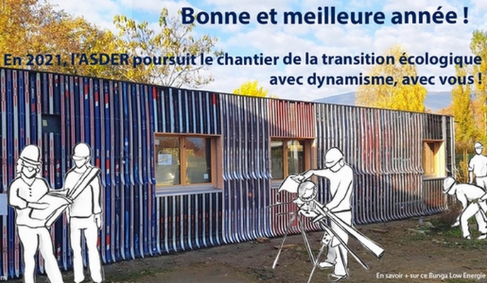 #rénovation #innovation Meilleurs vœux de l'ASDER sous le signe d'un chantier original à découvrir dans notre article ! Bardage à base de skis de récupération, vous connaissez ?
asder.asso.fr/bardage-skis/