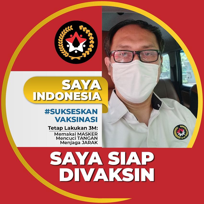 Sirthom06's tweet photo. Ayoo divaksin...Mari lindungi diri kita, keluarga kita, orang-orang di sekitar kita...negeri kita...Indonesia tercinta...

#vaksinutknegeri 
#vaksinuntukindonesia🇮🇩 
#vaksinamandanhalal 
#vaksinmelindungikitasemua
#SukseskanVaksinasi 
#AsdepModerasiBeragama 
@kemenkopmk https://t.co/8VtCm7Cwsh