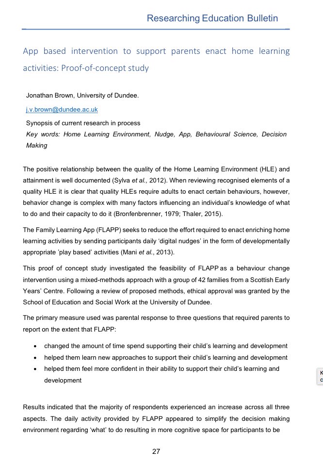 FamilyLearnApp's tweet photo. The Family Learning App is a great way for schools and nurseries to support home and family learning.  See synopsis of recent research. 
#DundeeLearning https://t.co/C9nxVqGaMY