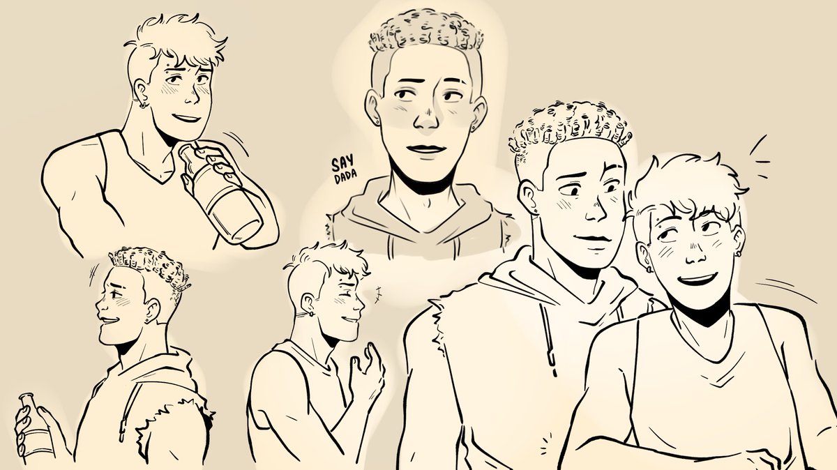 +sketches (their names r Reeve and Angelo) 