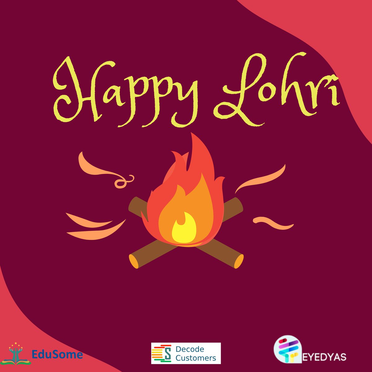 edu_some's tweet photo. Let the fire of #Lohri bring you warmth of happiness and sweetness of rewari.
#HappyLohri everyone.
#lohri #festival #india #makarsankranti #lohricelebration #sankranti #indianfestival #lohriparty #kites #fun #kitefestival #lohrifestival #kiteflying #cliensome #edusome #eyedyas https://t.co/Tv8Fojpfic
