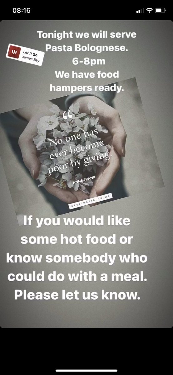 Please share, I would also like to thank people who have donated, we will do this as long as people need our help, please do not think you can’t ask, we want to help you👌