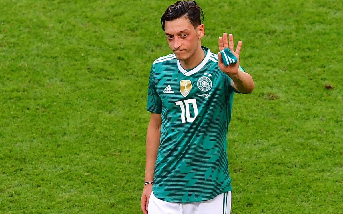 Özil was turned into a scapegoat by not only the media but by people inside his own football association.So retired from international football because of racial abused and discrimination."I used to wear the German shirt with such pride and excitement, but now I don't."
