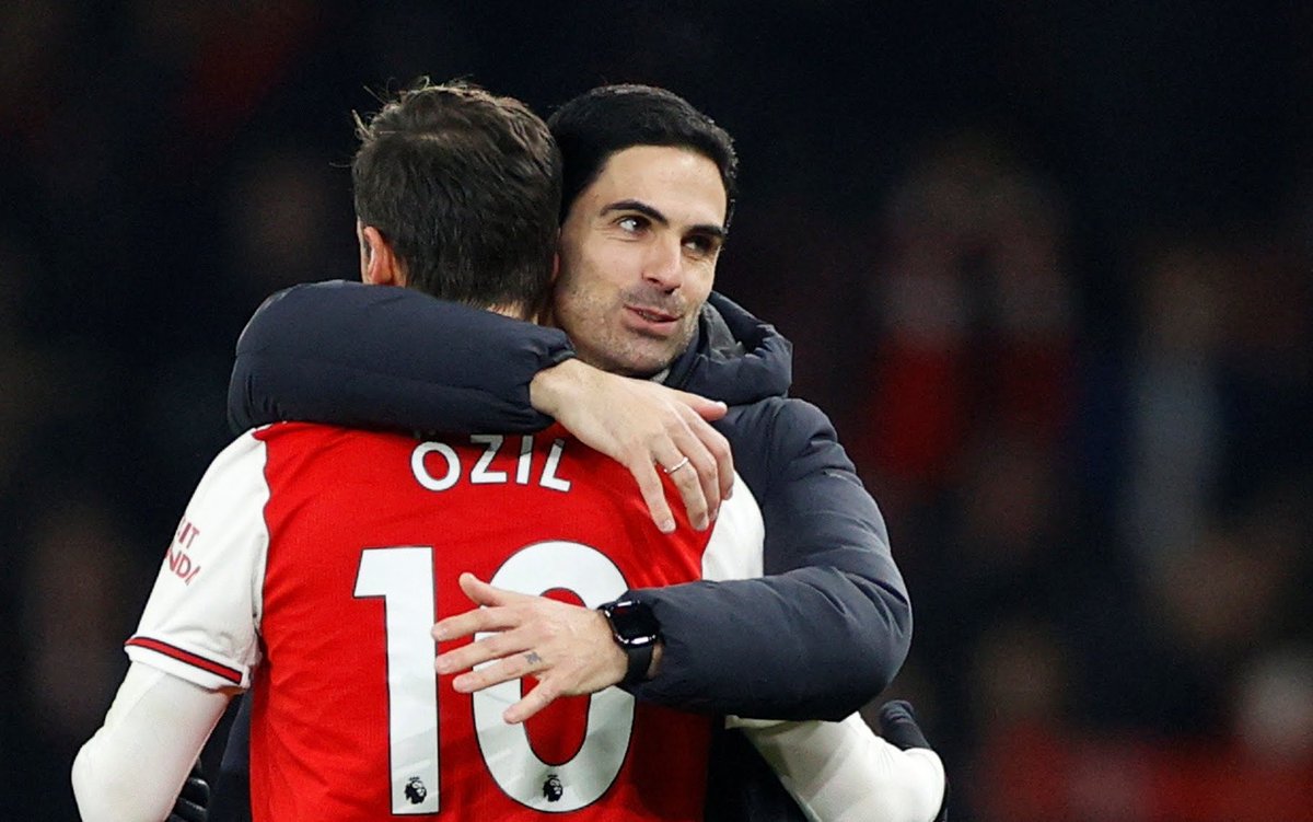 Mid 19/20 season Unai Emery was sacked after the club's worst run in results since 1992 and everything changed for some time. Mikel Arteta was appointed as Arsenal's new head couch, Özil started playing regularly again and Arsenal started winning football matches.