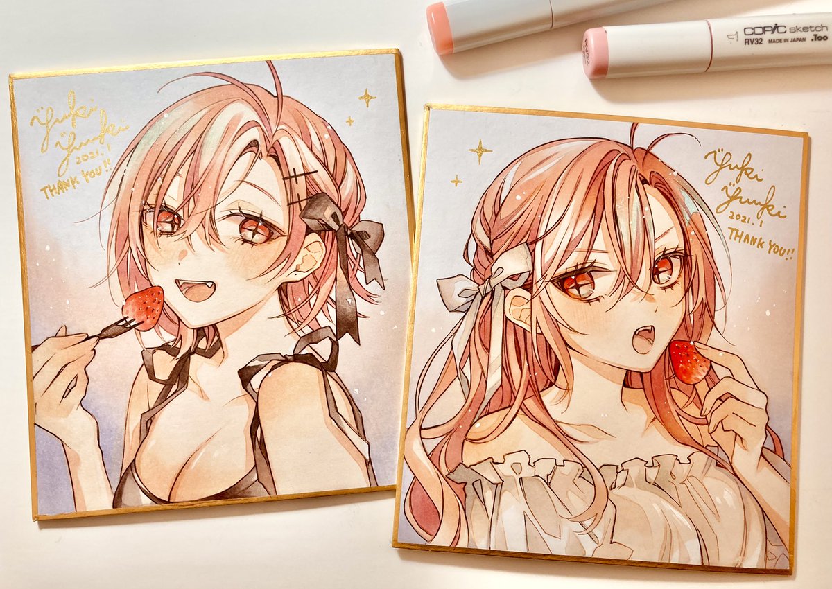 「??????? ??

#コピック 」|優樹ユキ ❅ 池袋ロフト展示中のイラスト