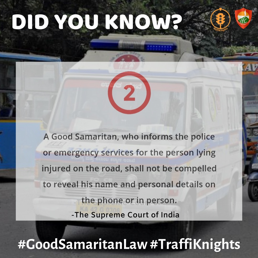 TraffiKnights's tweet photo. #RoadSafetyWeek #GoodSamaritanLaw #TraffiKnights #VFC https://t.co/FOznMcupHS